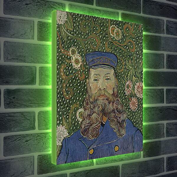 Лайтбокс световая панель - Portrait of the Postman Joseph Roulin. Винсент Ван Гог
