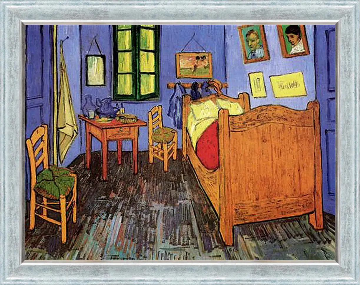 Картина в раме - Vincent s Bedroom in Arles. Винсент Ван Гог