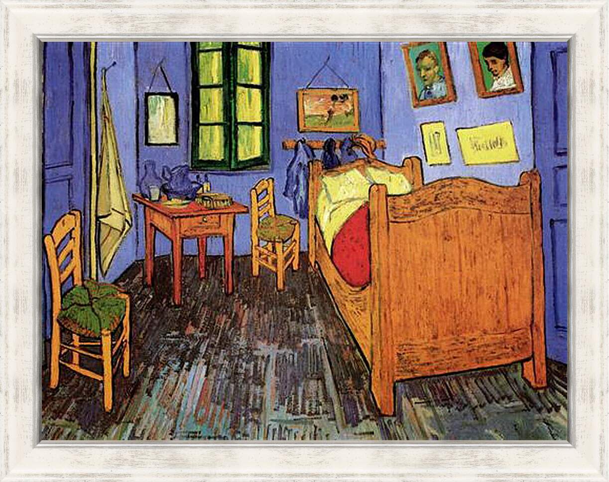 Картина в раме - Vincent s Bedroom in Arles. Винсент Ван Гог