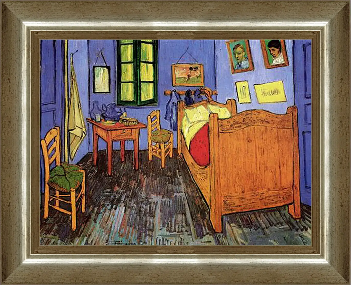 Картина в раме - Vincent s Bedroom in Arles. Винсент Ван Гог