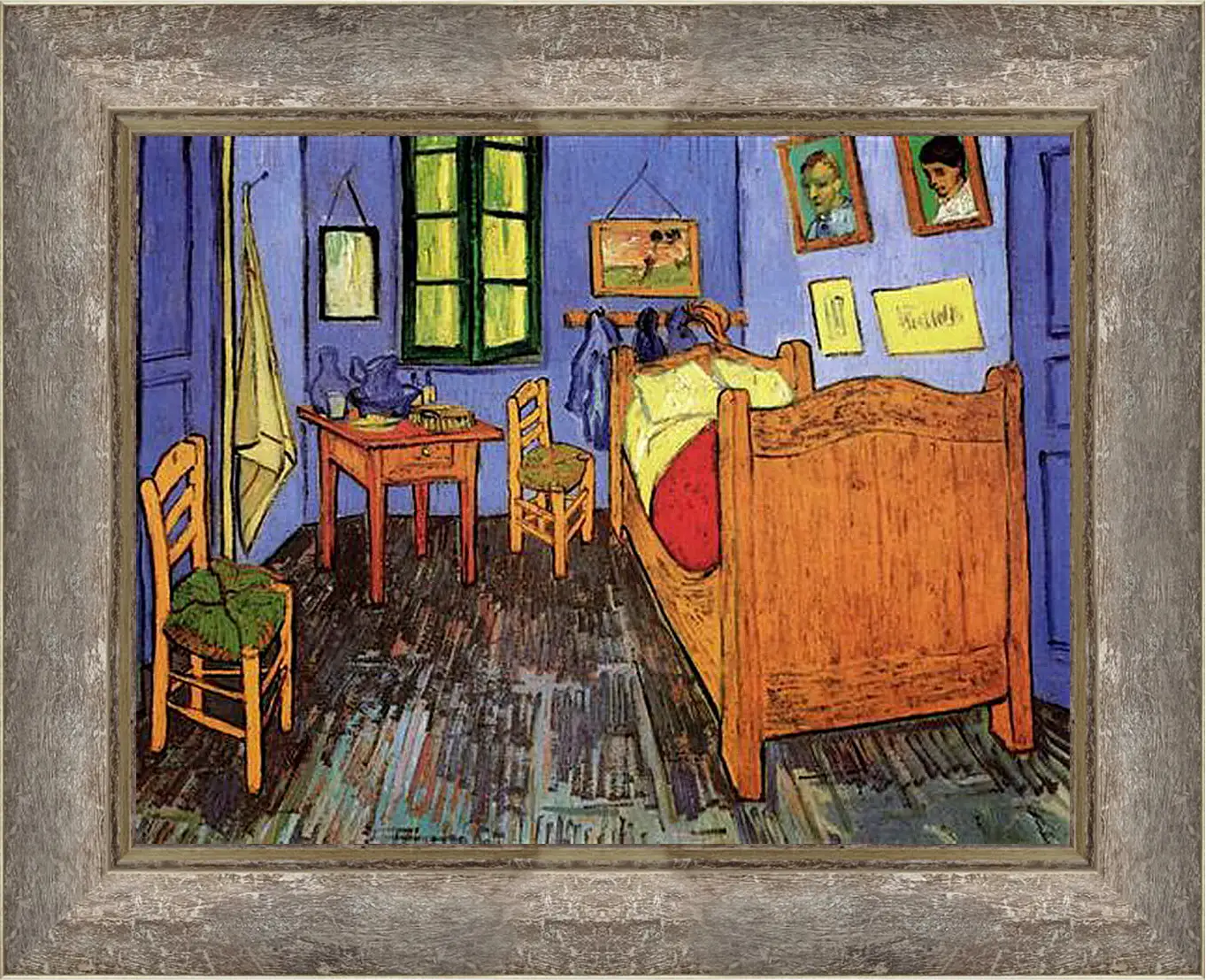 Картина в раме - Vincent s Bedroom in Arles. Винсент Ван Гог