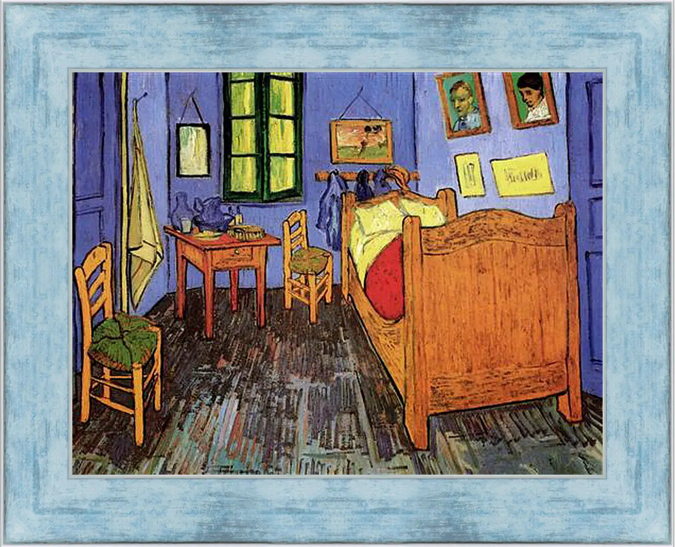Картина в раме - Vincent s Bedroom in Arles. Винсент Ван Гог