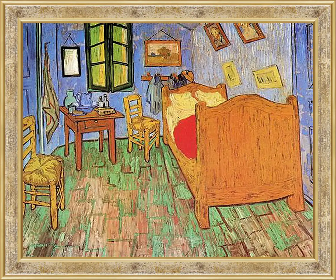 Картина в раме - The Bedroom. Винсент Ван Гог