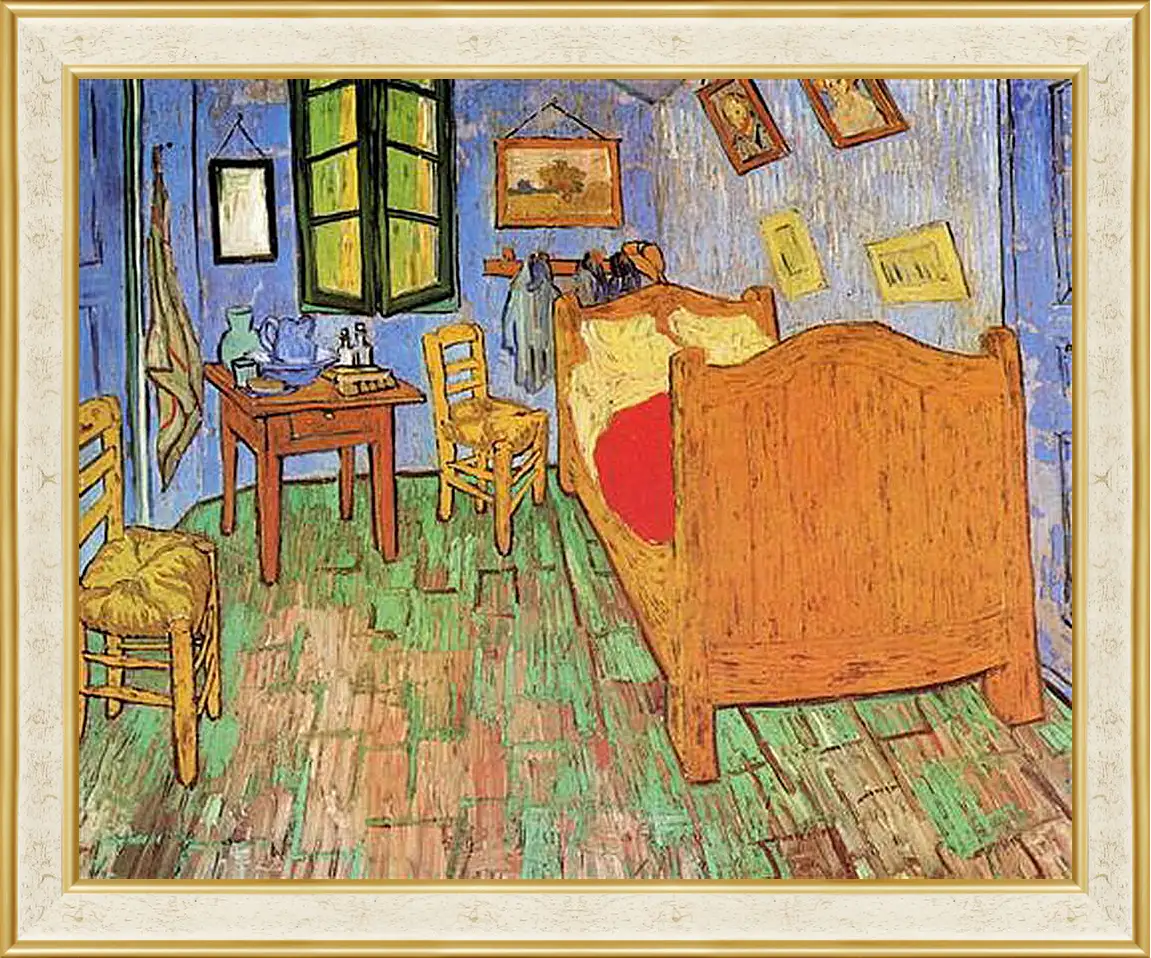 Картина в раме - The Bedroom. Винсент Ван Гог