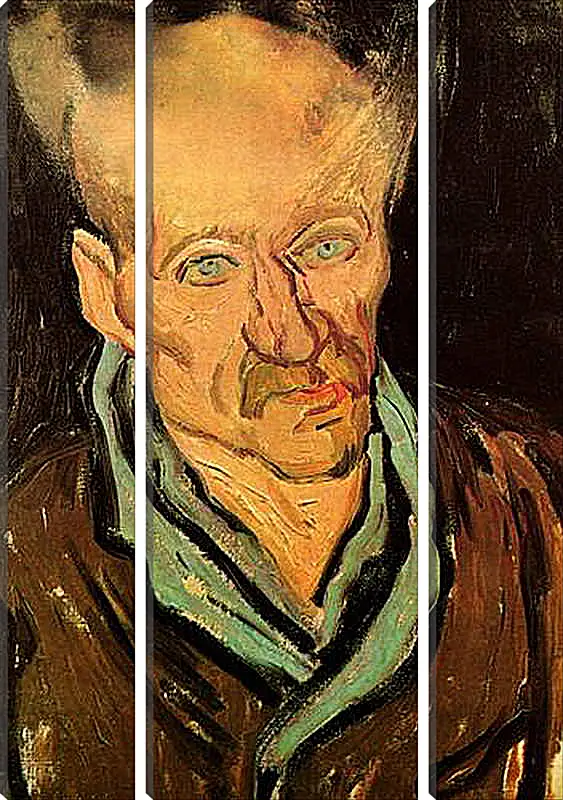 Модульная картина - Portrait of a Patient in Saint-Paul Hospital. Винсент Ван Гог