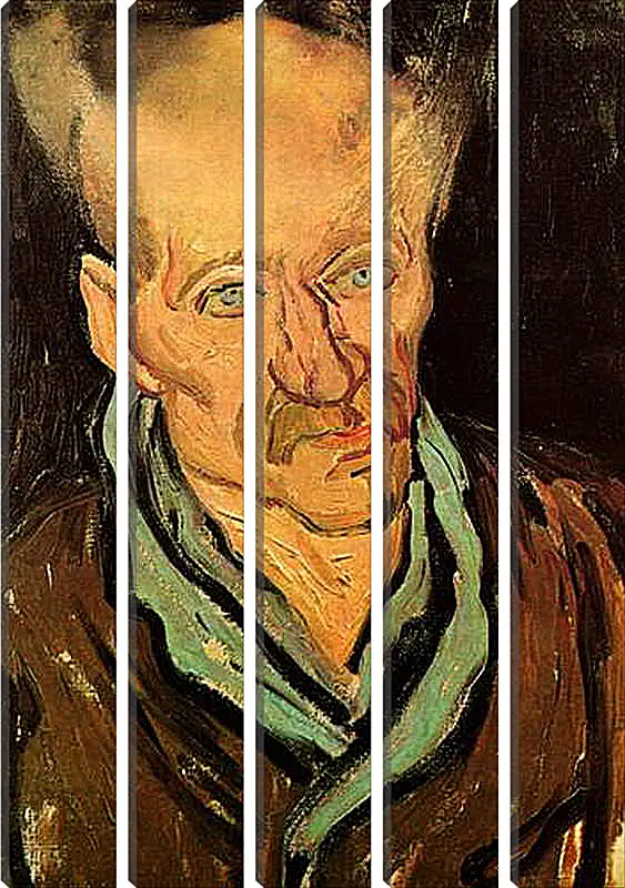 Модульная картина - Portrait of a Patient in Saint-Paul Hospital. Винсент Ван Гог
