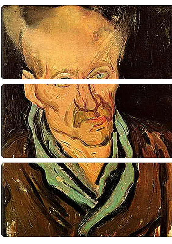 Модульная картина - Portrait of a Patient in Saint-Paul Hospital. Винсент Ван Гог