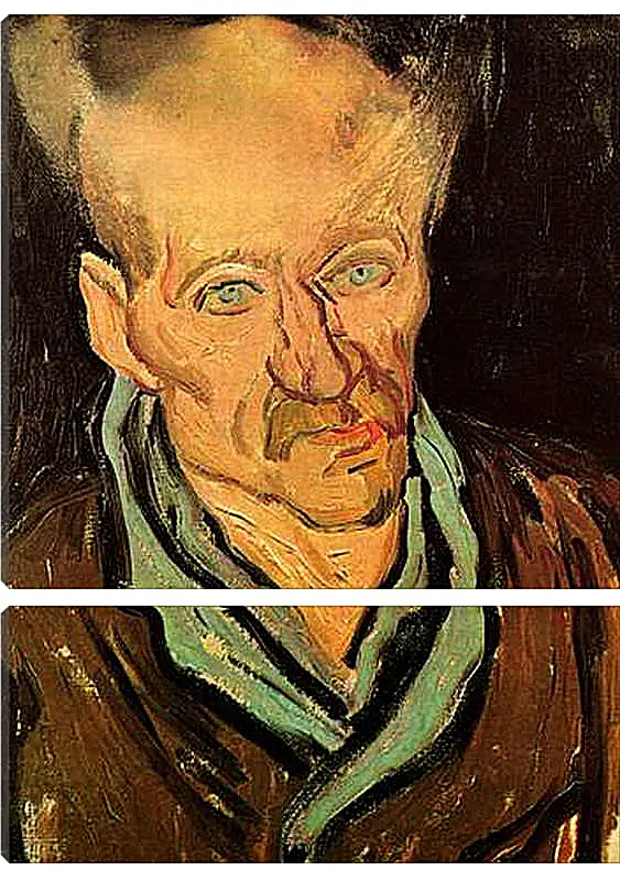 Модульная картина - Portrait of a Patient in Saint-Paul Hospital. Винсент Ван Гог