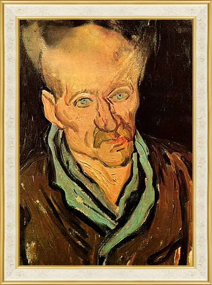 Картина в раме - Portrait of a Patient in Saint-Paul Hospital. Винсент Ван Гог