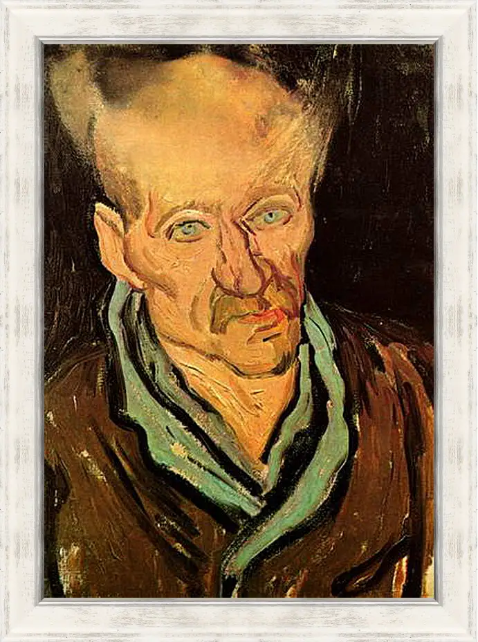 Картина в раме - Portrait of a Patient in Saint-Paul Hospital. Винсент Ван Гог
