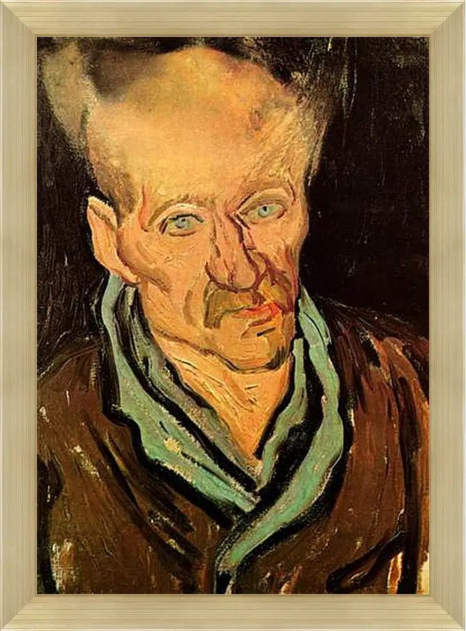 Картина в раме - Portrait of a Patient in Saint-Paul Hospital. Винсент Ван Гог