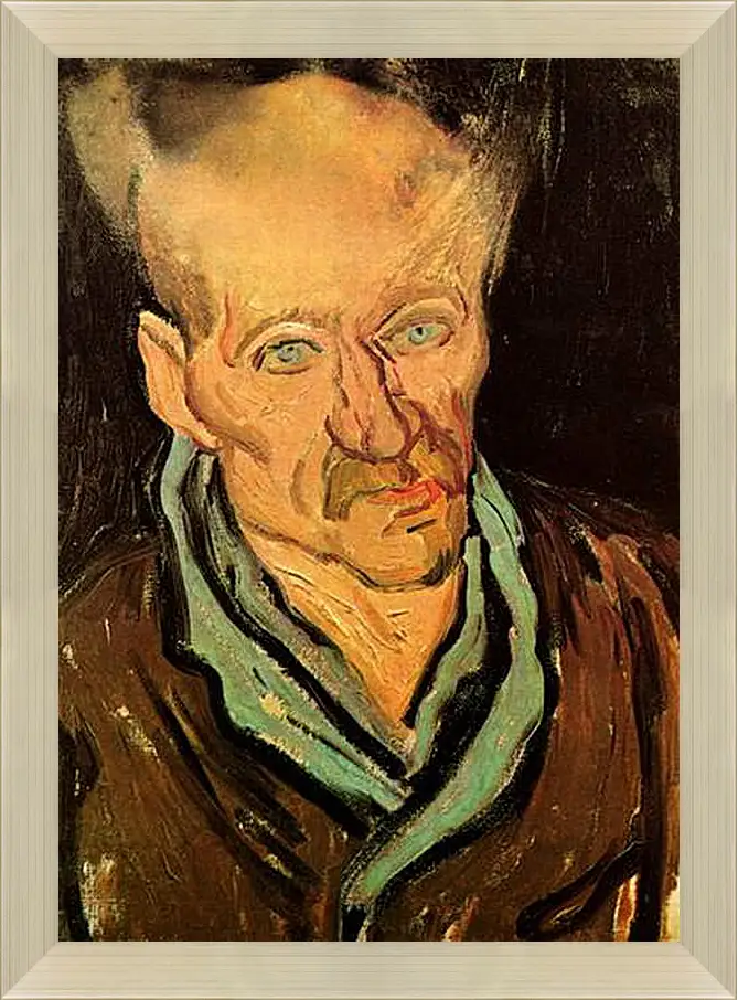 Картина в раме - Portrait of a Patient in Saint-Paul Hospital. Винсент Ван Гог