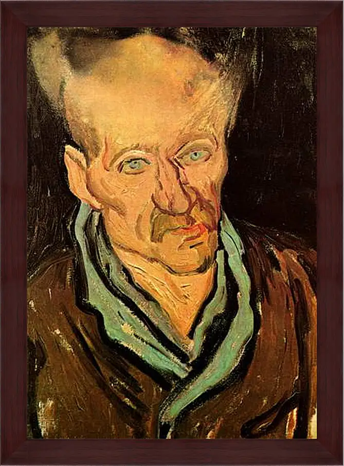 Картина в раме - Portrait of a Patient in Saint-Paul Hospital. Винсент Ван Гог