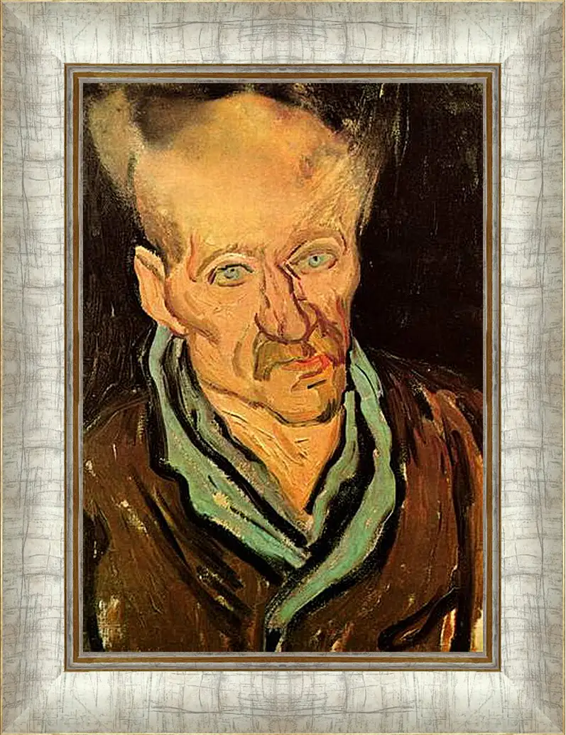 Картина в раме - Portrait of a Patient in Saint-Paul Hospital. Винсент Ван Гог
