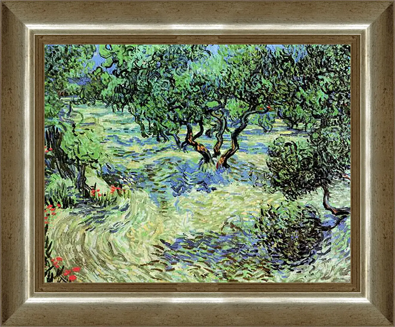 Картина в раме - Olive Grove. Винсент Ван Гог