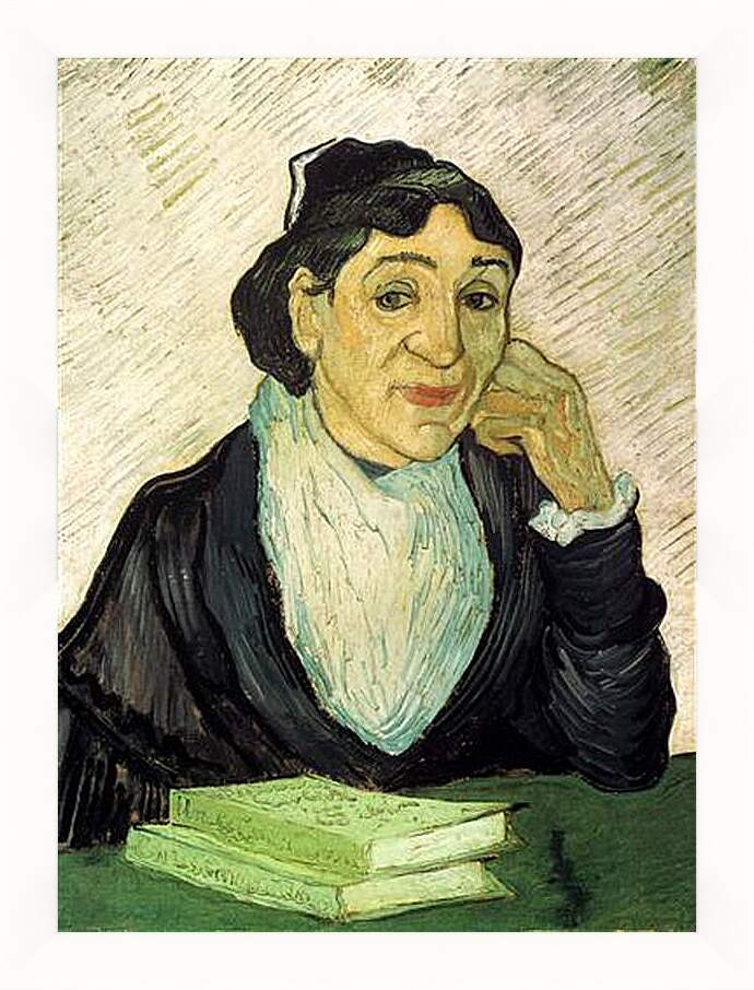 Картина в раме - L Arlesienne Madame Ginoux. Винсент Ван Гог