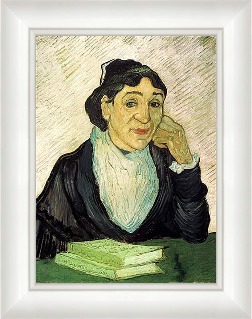 Картина в раме - L Arlesienne Madame Ginoux. Винсент Ван Гог