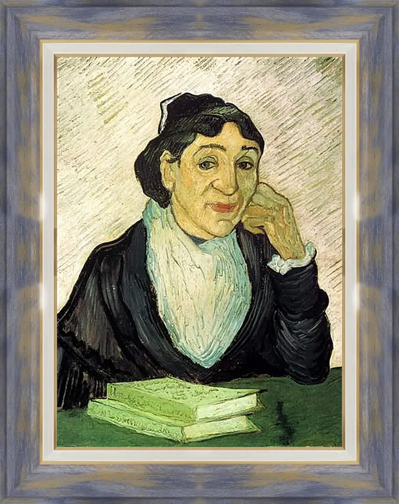 Картина в раме - L Arlesienne Madame Ginoux. Винсент Ван Гог