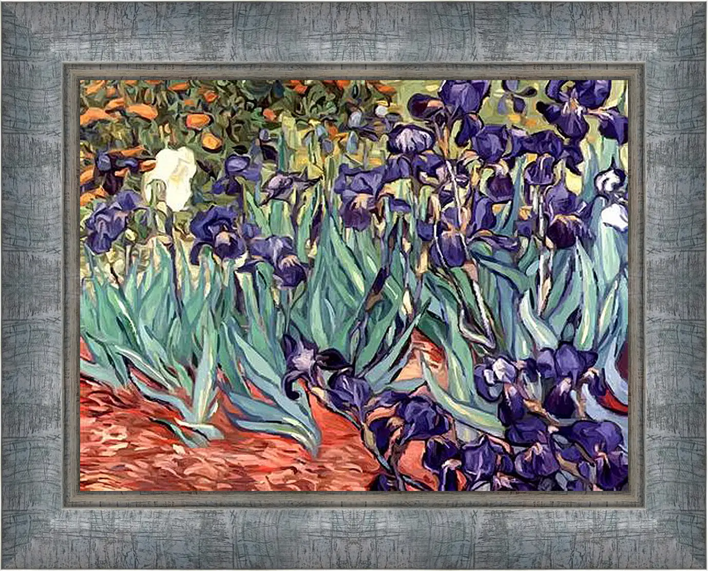 Картина в раме - Irises. Винсент Ван Гог