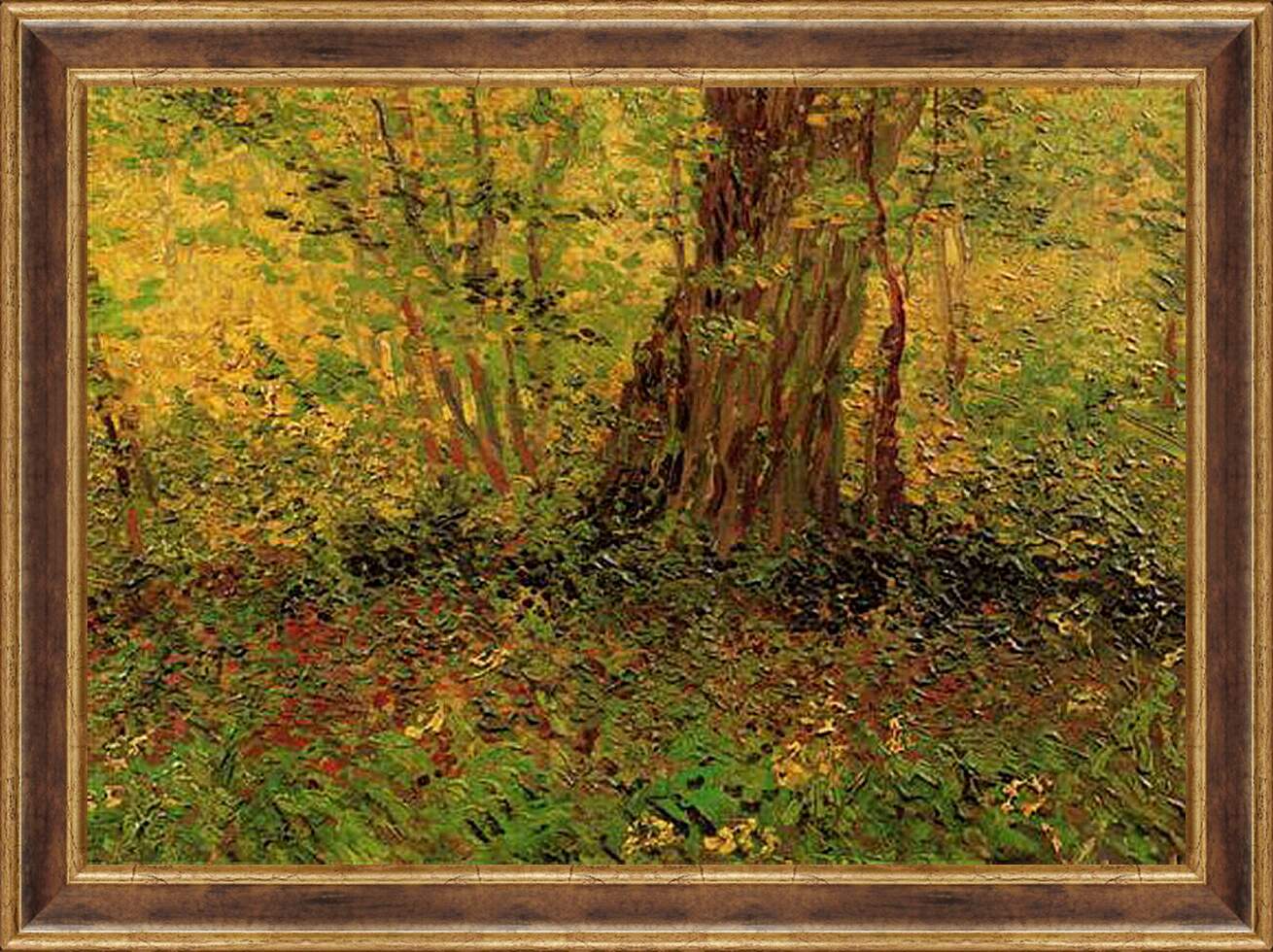 Картина в раме - Undergrowth 2. Винсент Ван Гог
