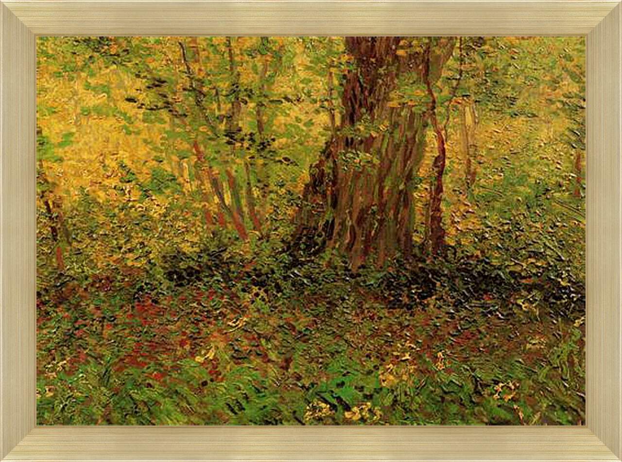 Картина в раме - Undergrowth 2. Винсент Ван Гог
