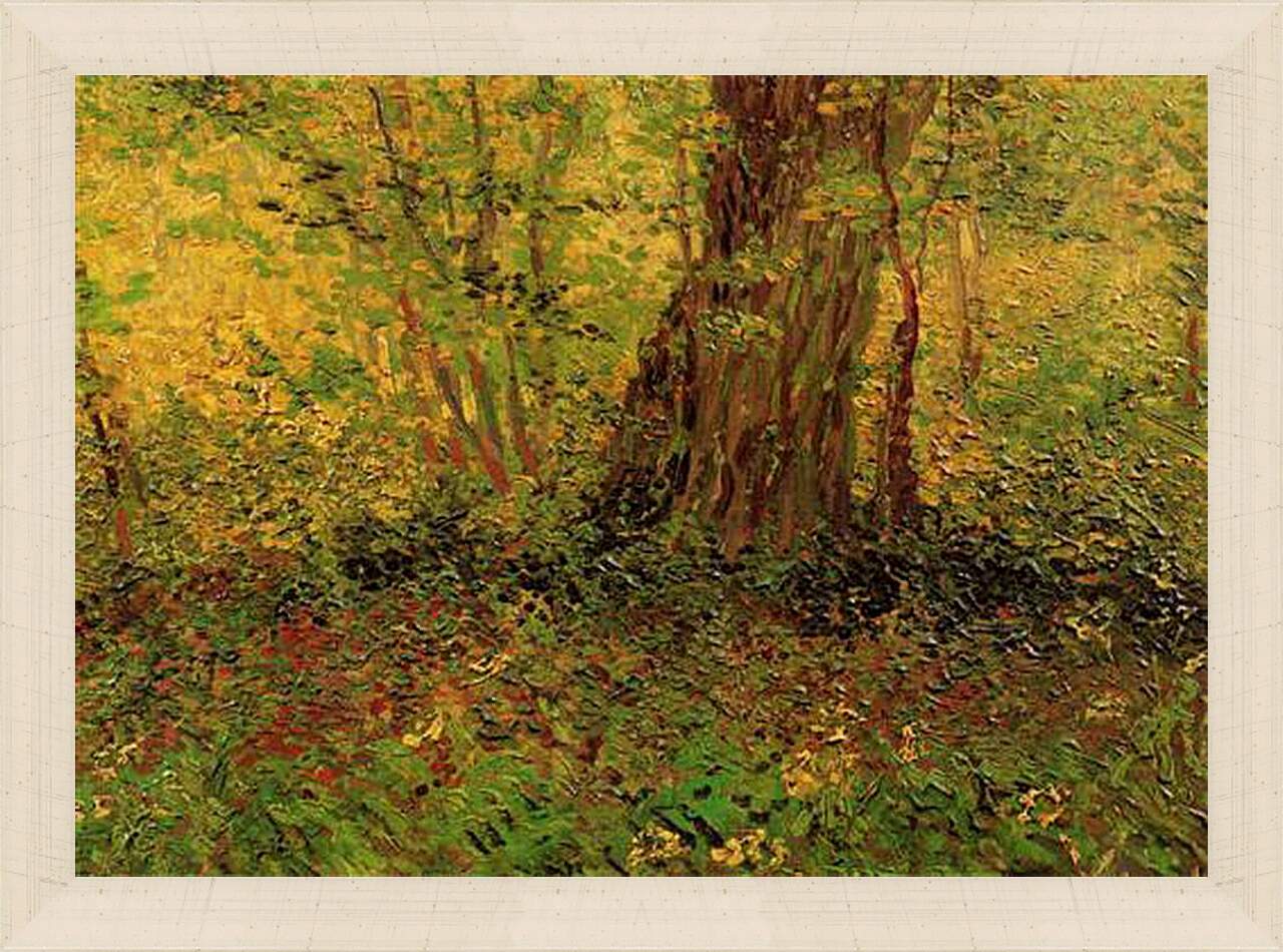Картина в раме - Undergrowth 2. Винсент Ван Гог