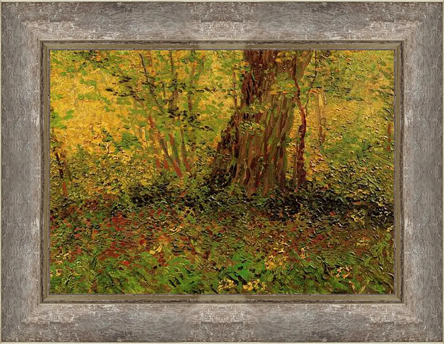 Картина в раме - Undergrowth 2. Винсент Ван Гог