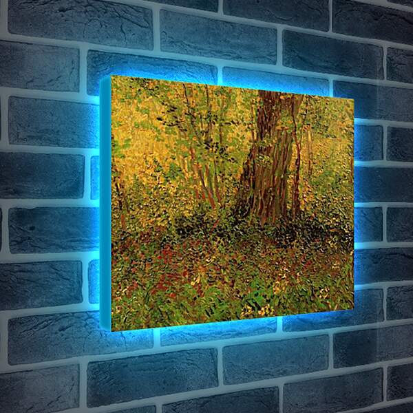 Лайтбокс световая панель - Undergrowth 2. Винсент Ван Гог
