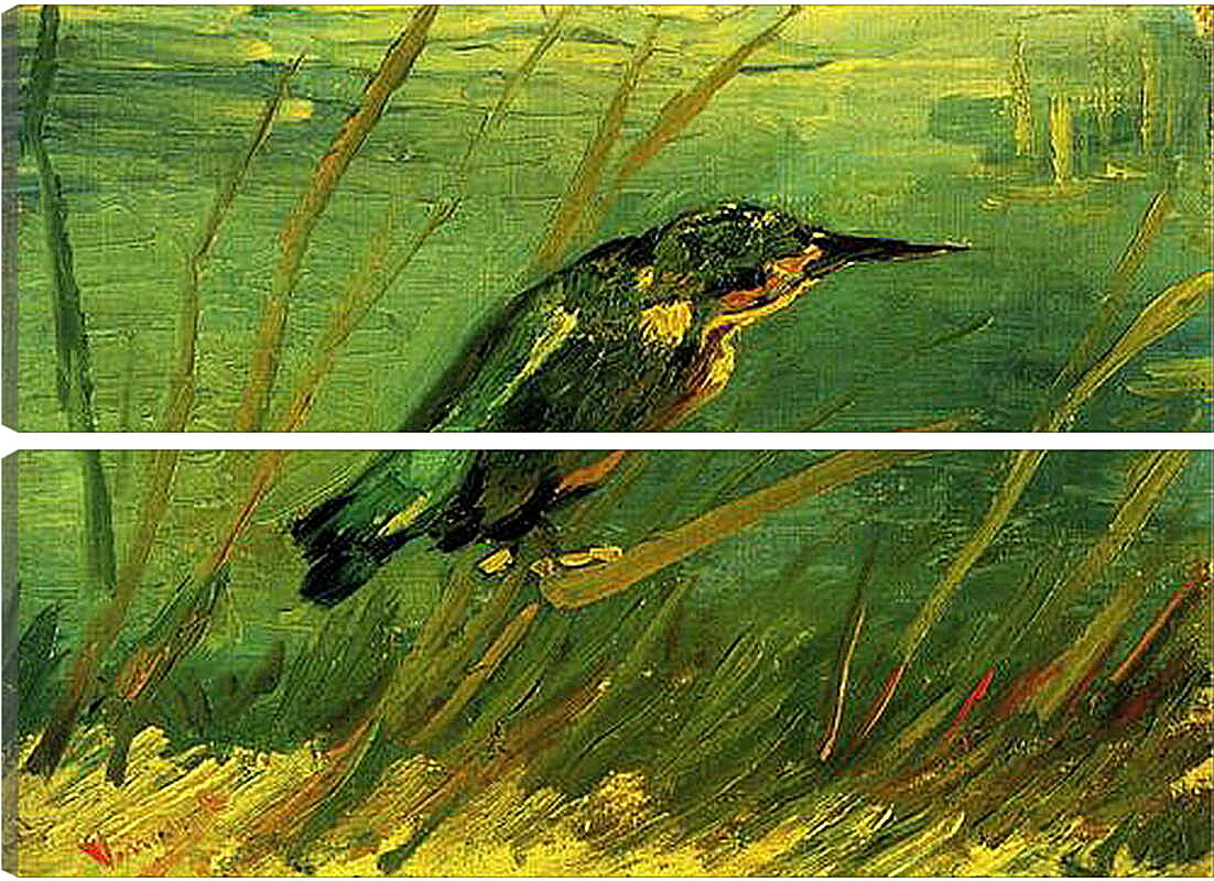 Модульная картина - The Kingfisher. Винсент Ван Гог