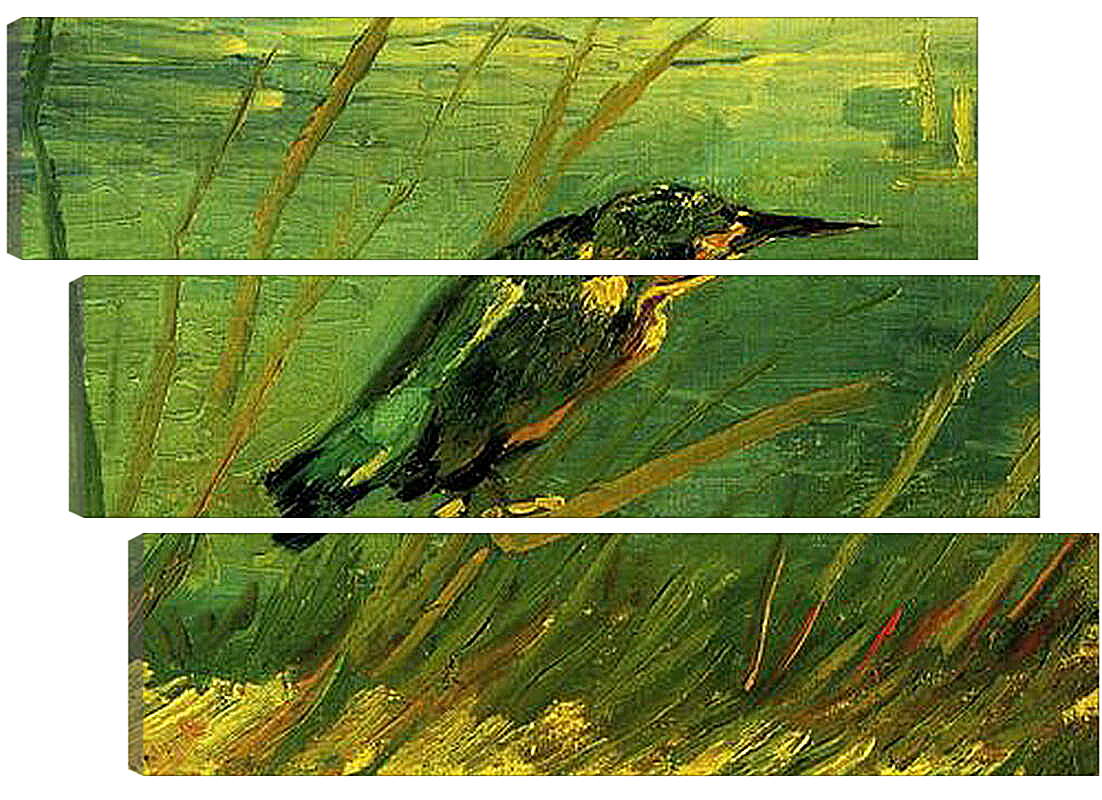 Модульная картина - The Kingfisher. Винсент Ван Гог