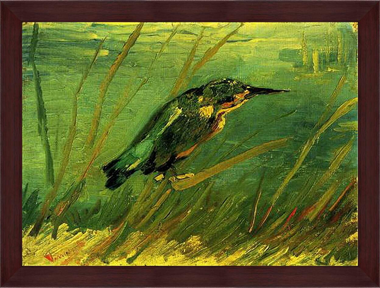 Картина в раме - The Kingfisher. Винсент Ван Гог