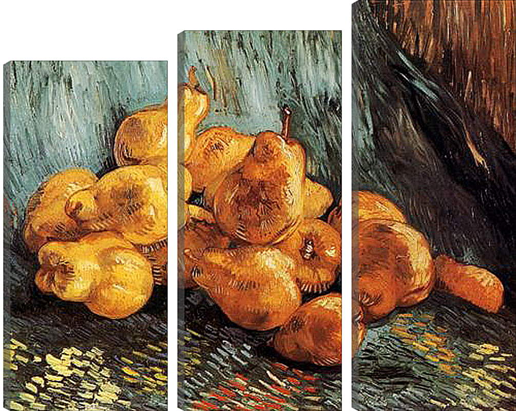 Модульная картина - Still Life with Pears. Винсент Ван Гог
