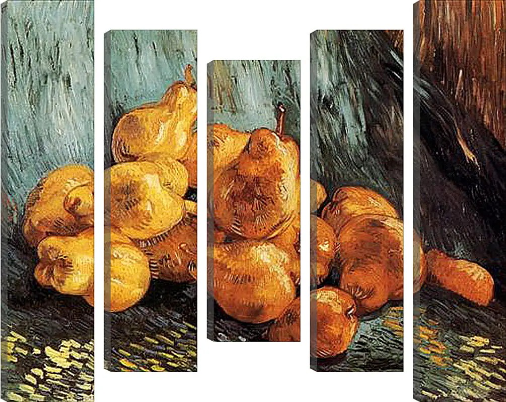 Модульная картина - Still Life with Pears. Винсент Ван Гог