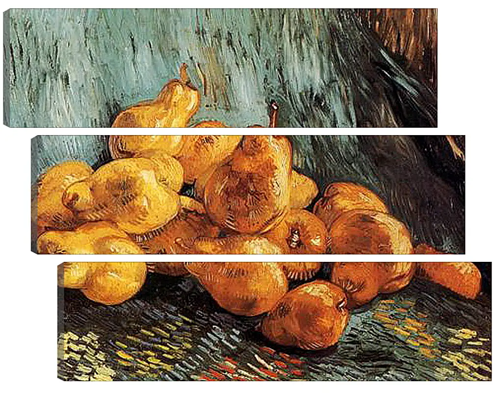 Модульная картина - Still Life with Pears. Винсент Ван Гог