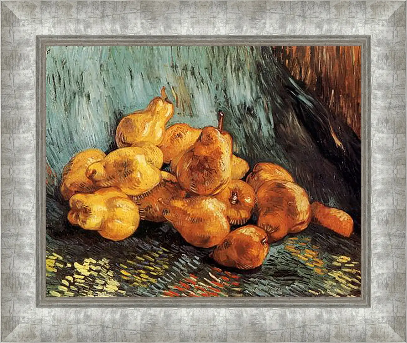 Картина в раме - Still Life with Pears. Винсент Ван Гог