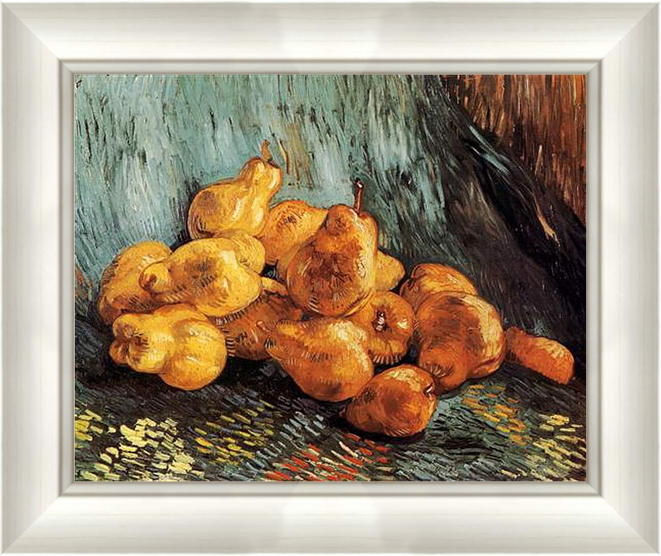 Картина в раме - Still Life with Pears. Винсент Ван Гог