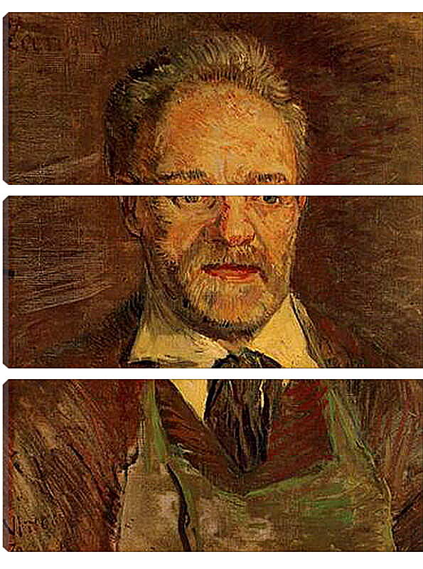 Модульная картина - Portrait of Pere Tanguy 2. Винсент Ван Гог