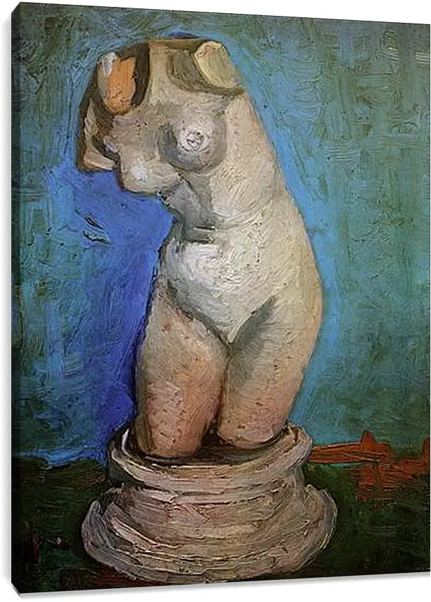 Постер и плакат - Plaster Statuette of a Female Torso 8. Винсент Ван Гог