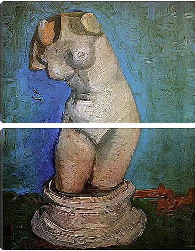 Модульная картина - Plaster Statuette of a Female Torso 8. Винсент Ван Гог