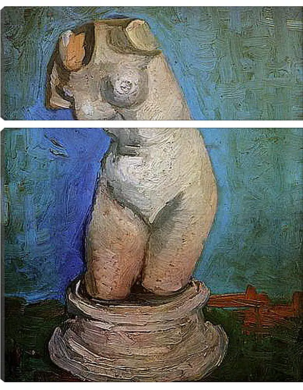 Модульная картина - Plaster Statuette of a Female Torso 8. Винсент Ван Гог