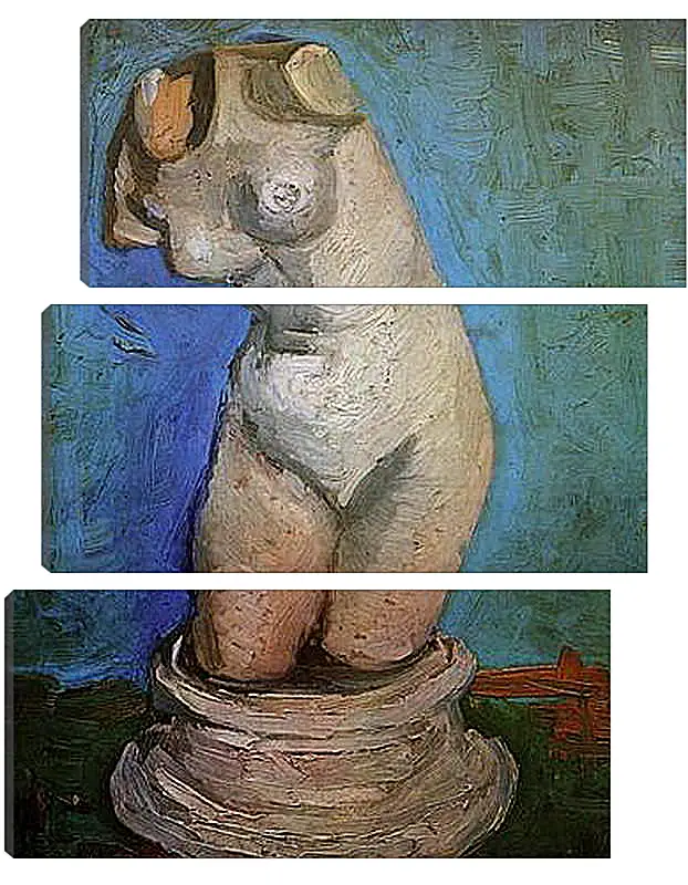 Модульная картина - Plaster Statuette of a Female Torso 8. Винсент Ван Гог