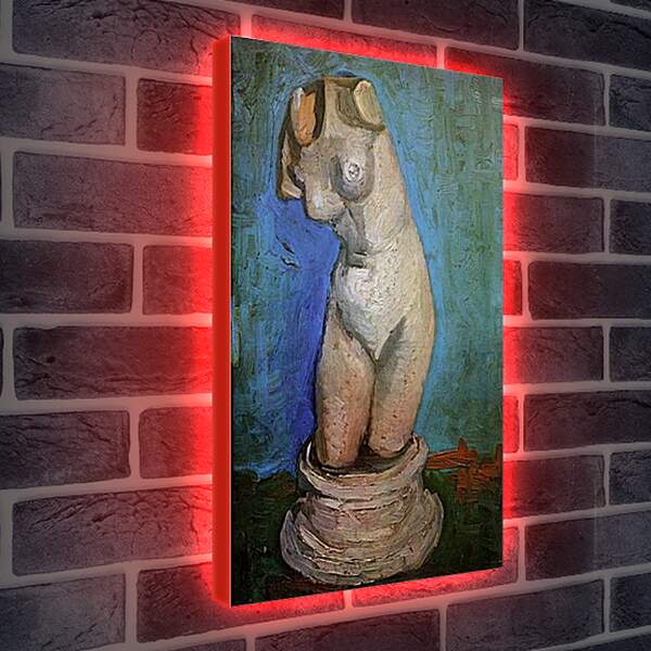 Лайтбокс световая панель - Plaster Statuette of a Female Torso 8. Винсент Ван Гог