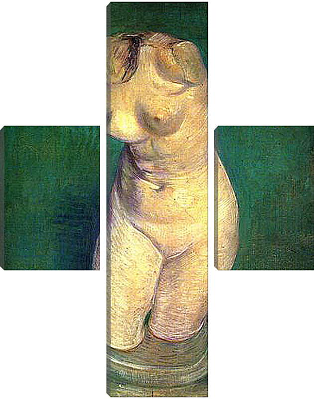 Модульная картина - Plaster Statuette of a Female Torso 6. Винсент Ван Гог