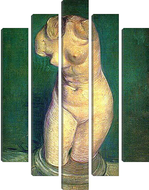 Модульная картина - Plaster Statuette of a Female Torso 6. Винсент Ван Гог