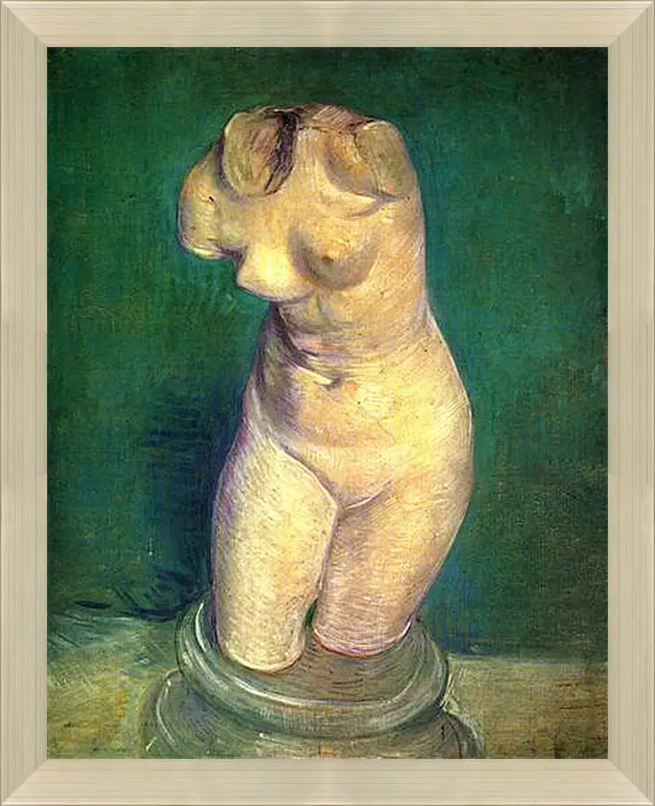 Картина в раме - Plaster Statuette of a Female Torso 6. Винсент Ван Гог