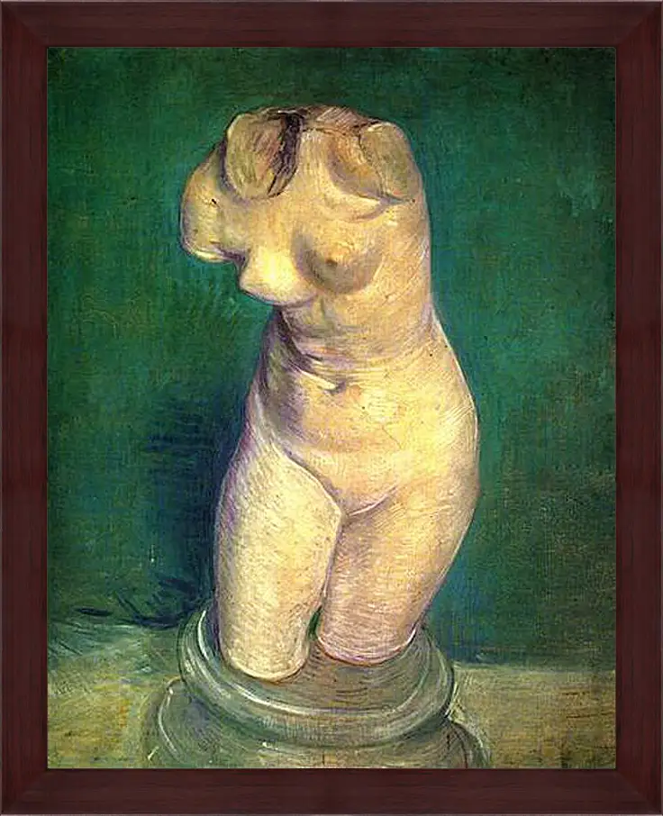 Картина в раме - Plaster Statuette of a Female Torso 6. Винсент Ван Гог