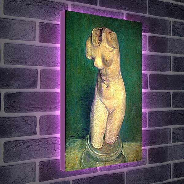 Лайтбокс световая панель - Plaster Statuette of a Female Torso 6. Винсент Ван Гог
