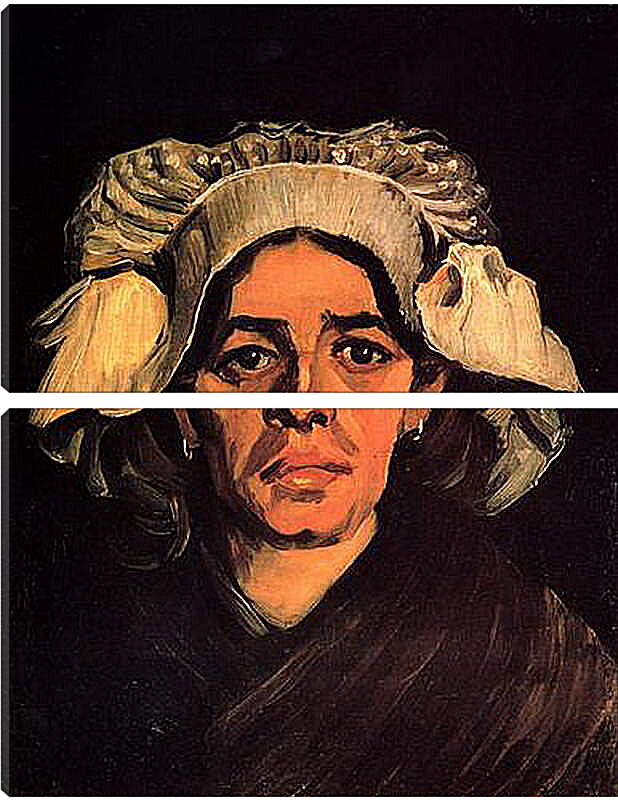 Модульная картина - Head of a Woman 9. Винсент Ван Гог