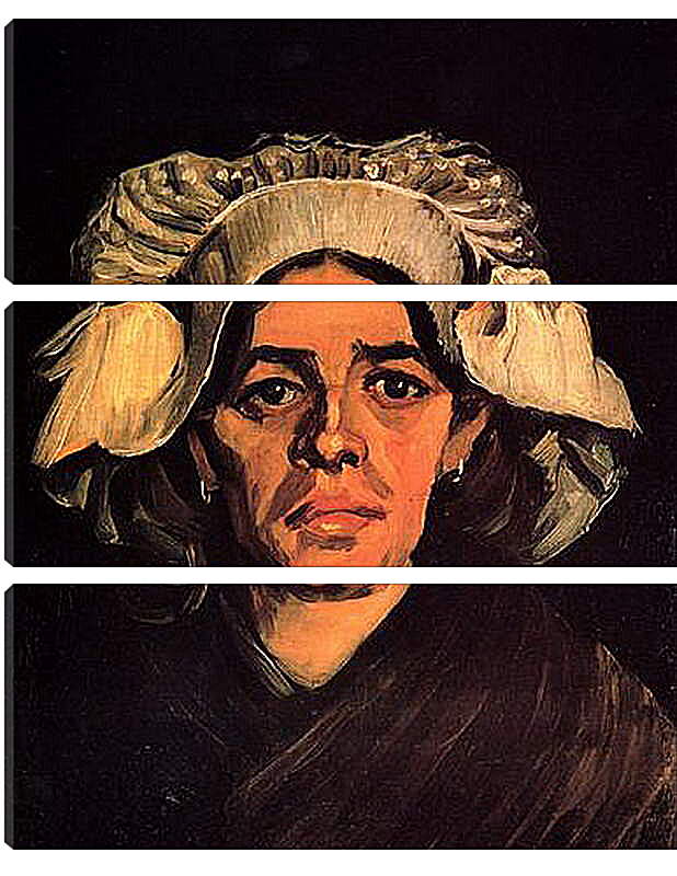 Модульная картина - Head of a Woman 9. Винсент Ван Гог