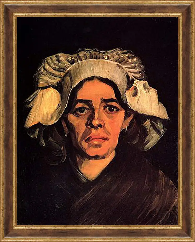 Картина в раме - Head of a Woman 9. Винсент Ван Гог